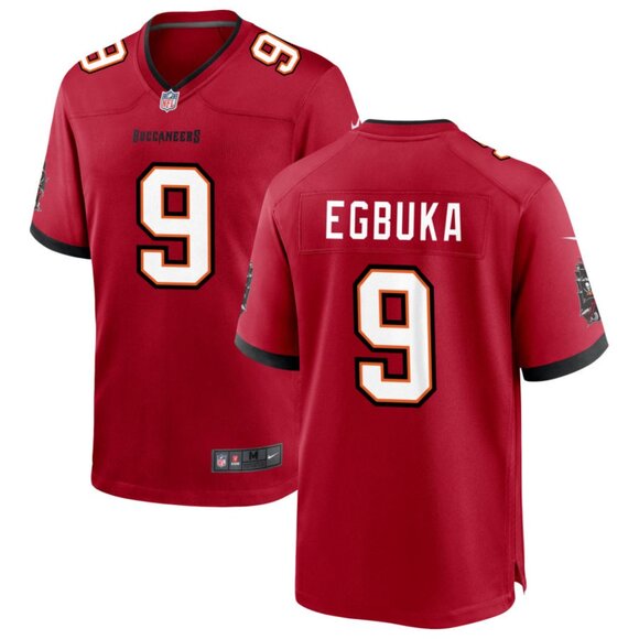 Mens Youths Kids Womens Emeka Egbuka Red Stitched Jersey